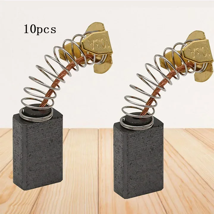 Power Tools Jack Hammer - 10 adet 15x10x6mm karbon fırça döner