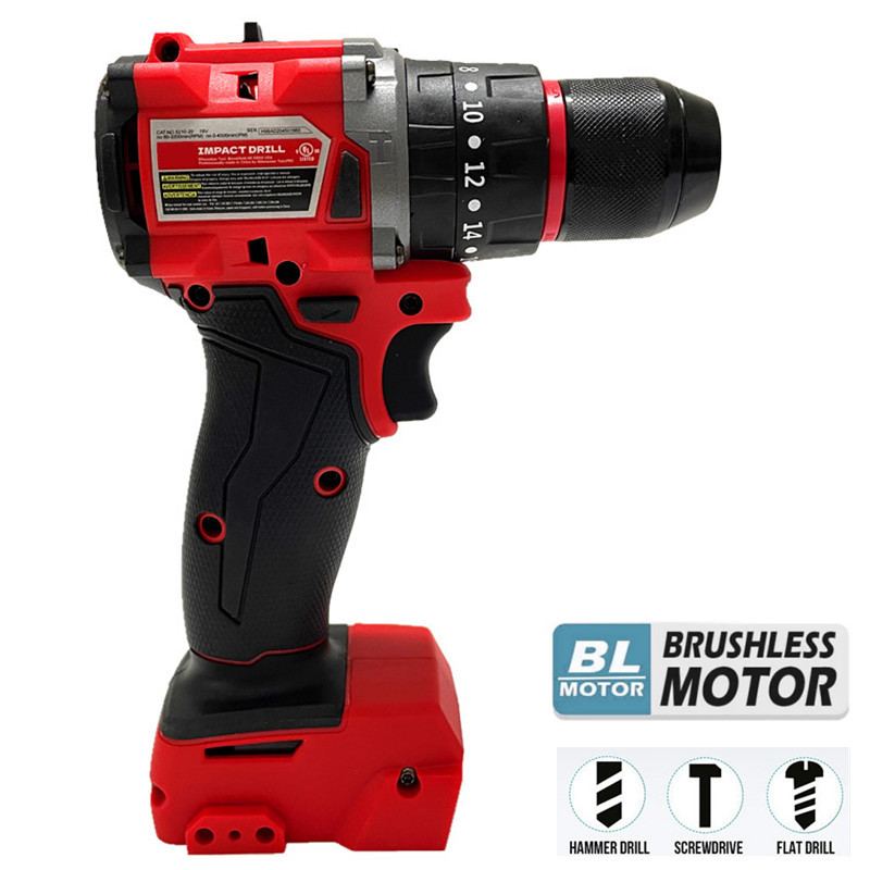 Power Tools Jack Hammer - Milwaukee 18V/20V Akülü Darbeli Matkap Fırçasız