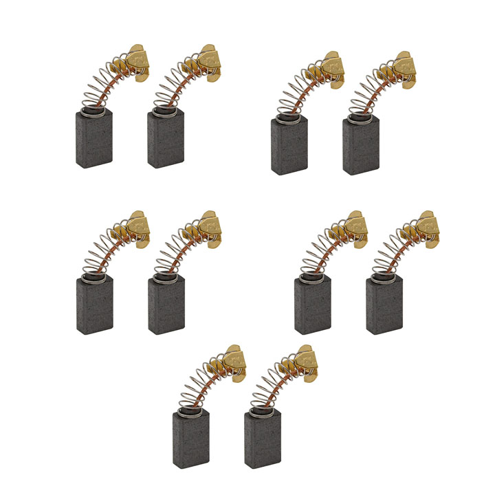 Power Tools Jack Hammer - 10 adet Karbon Fırça Döner Darbeli